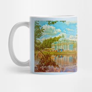 At the Park of Ekaterininsky Palace. Tsarskoe Selo. Russia Mug